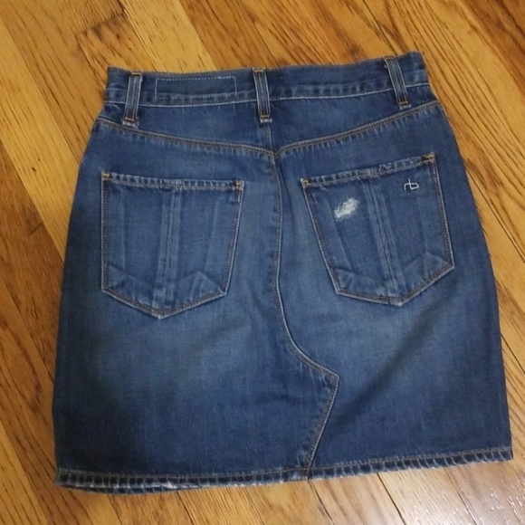 Rag & Bone Jean miniskirt. - Picture 5 of 7